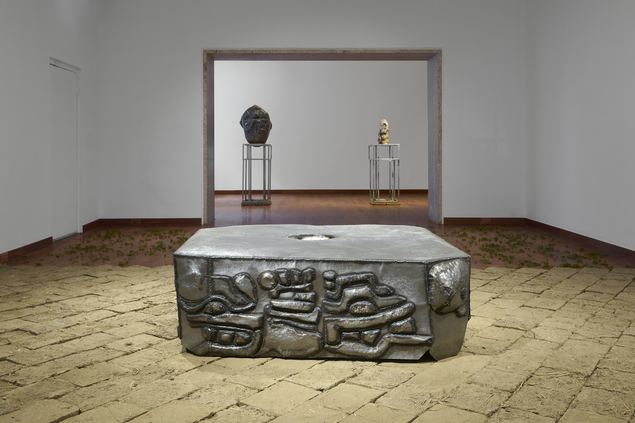 Installation view of Beatriz Cortez x rafa esparza: Earth and Cosmos. (Photo: Arturo Sanchez)